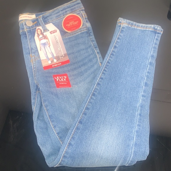 NWT Levi 710 super skinny jeans 8 regular Girls - Picture 2 of 7